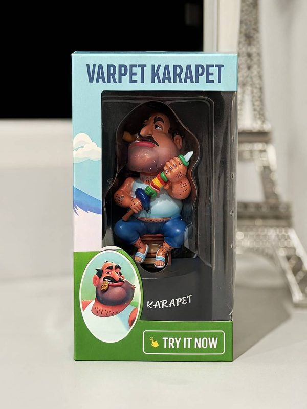 VARPET KARAPET – Talking Armenian Bobble Head - Image 2